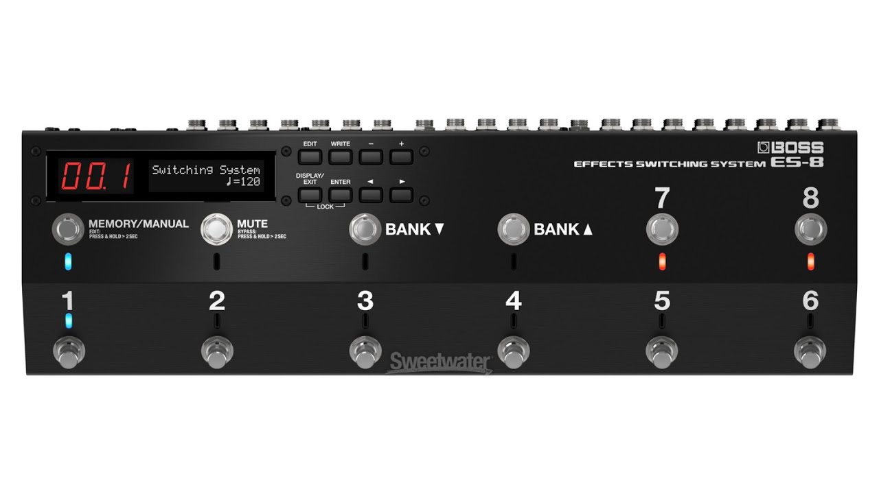 BOSS ES-8 Effects Switching System Review by Sweetwater Sound