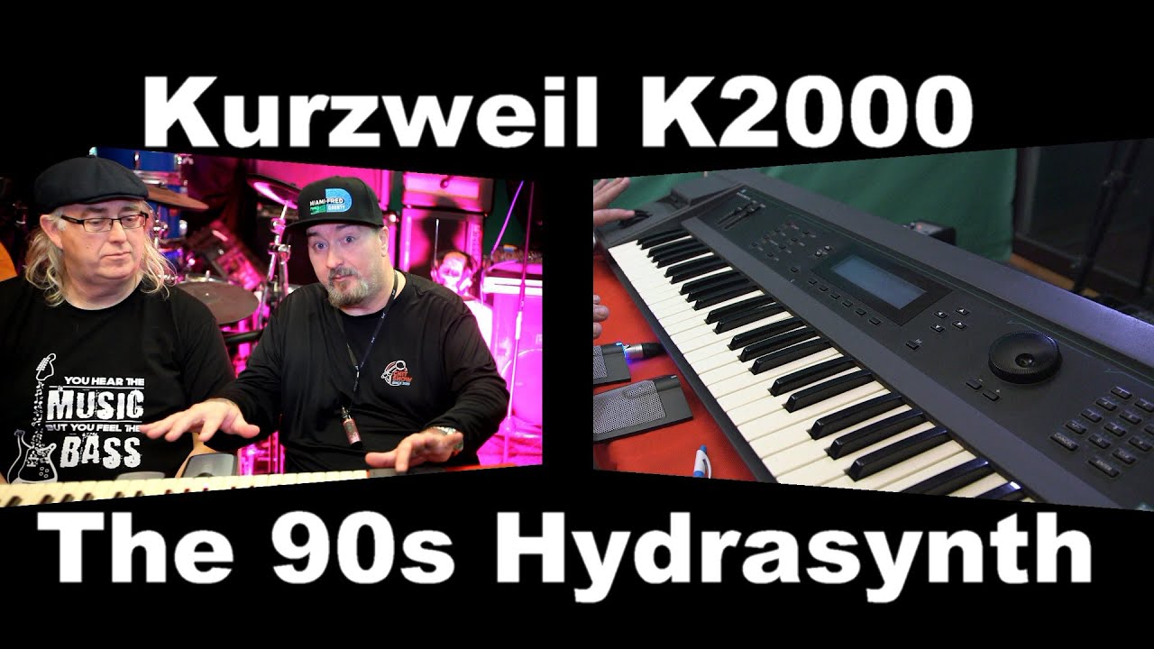 Kurzweil K2000 Mega Synth Chat Sounds Review - YouTube