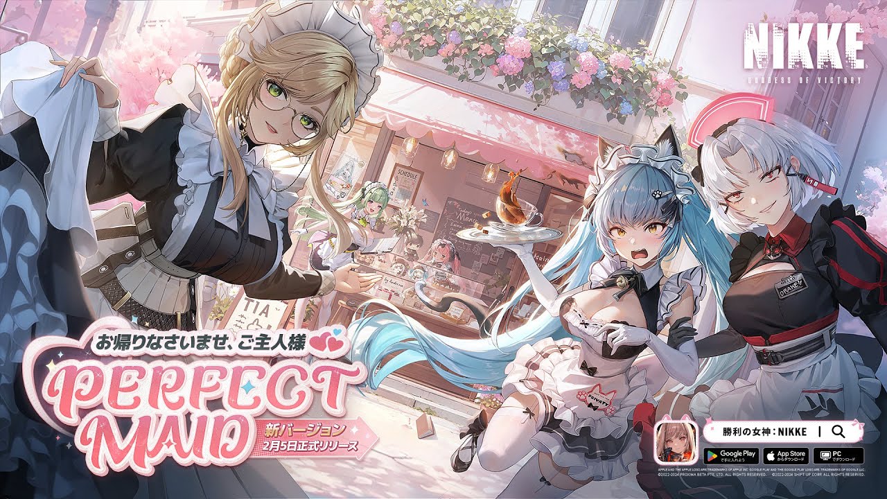 背中で魅せるガンガールRPG『勝利の女神：NIKKE』最新バージョン本日