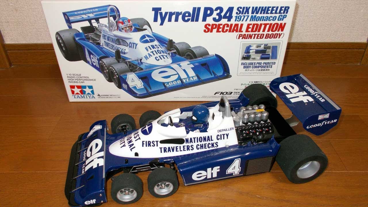 Show] TAMIYA Tyrrell P34 SIX WHEELER 1977 MONACO GP SPECIAL