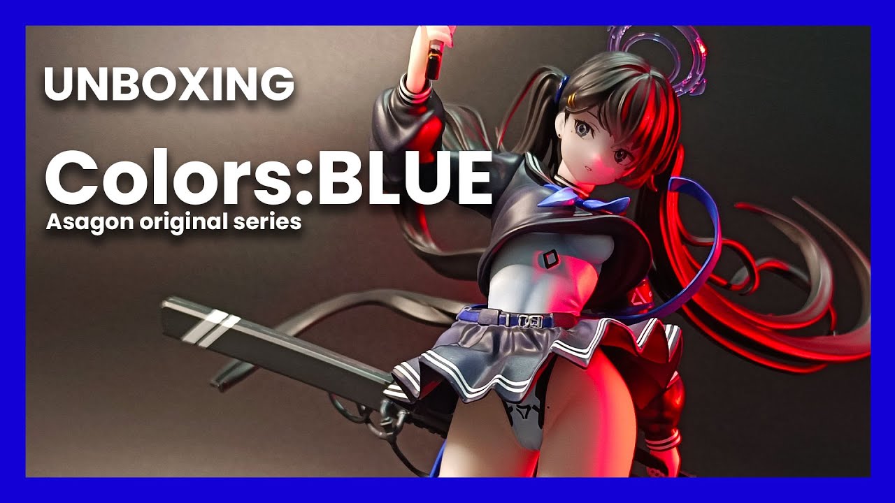 Unbox] Colors:BLUE | Solarain x Asagon original 