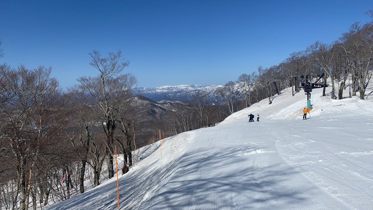 たんばらスキーパーク3月29日 - YouTube