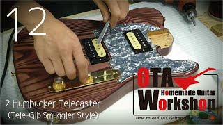 2Hum Style Telecaster: Pickup Installation [2Hum Tele Production