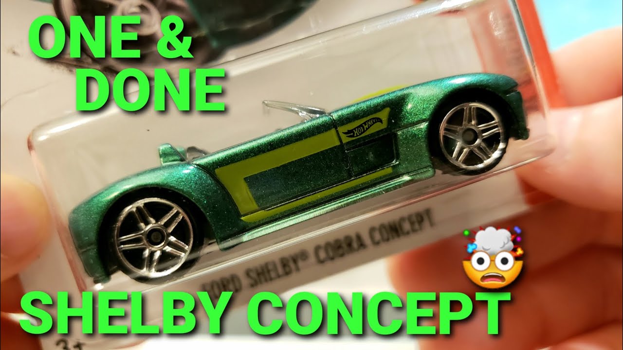 HOT WHEELS FORD SHELBY COBRA CONCEPT UNBOXING AND REVIEW