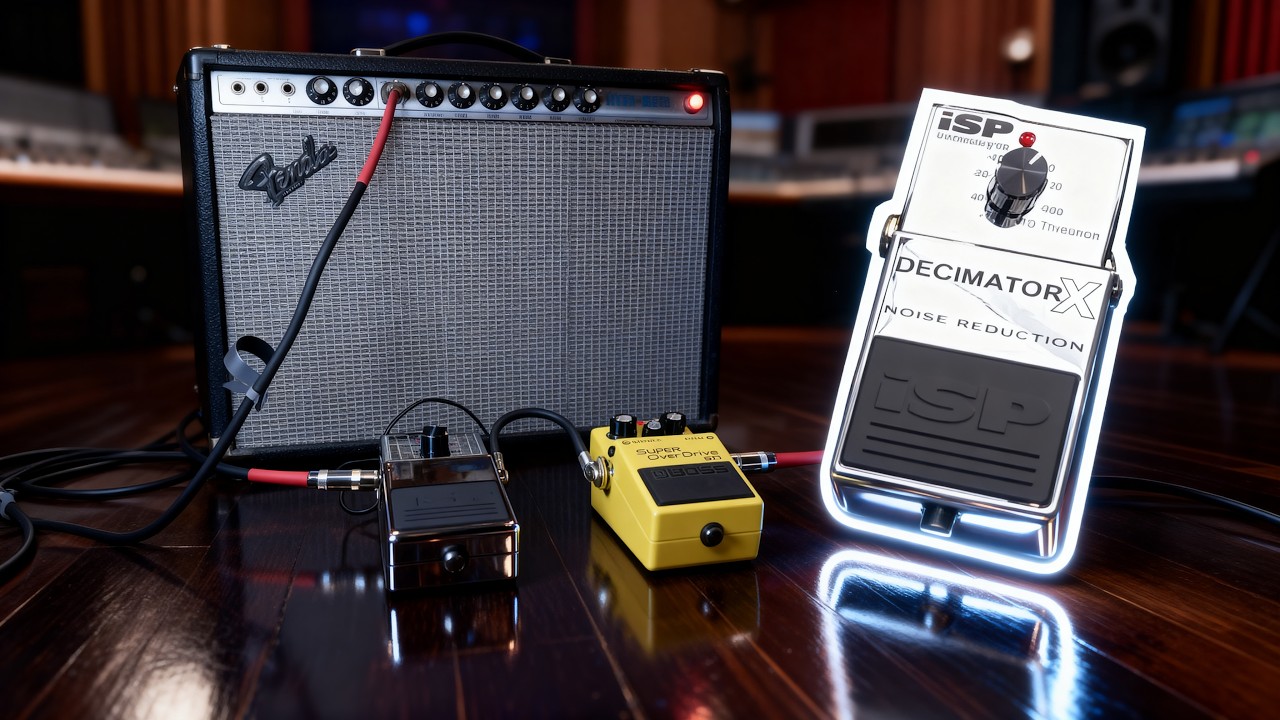 iSP Decimator X Noise Reduction Pedal Unboxing and Demo