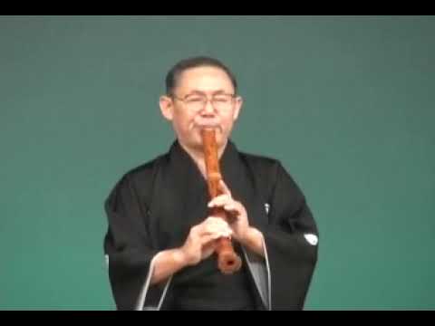 都山流尺八本曲 慷月調 Kohgetu tyou 尺八独奏：久保田琛山 - YouTube