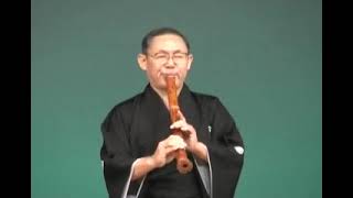 都山流尺八本曲 慷月調 Kohgetu tyou 尺八独奏：久保田琛山 - YouTube