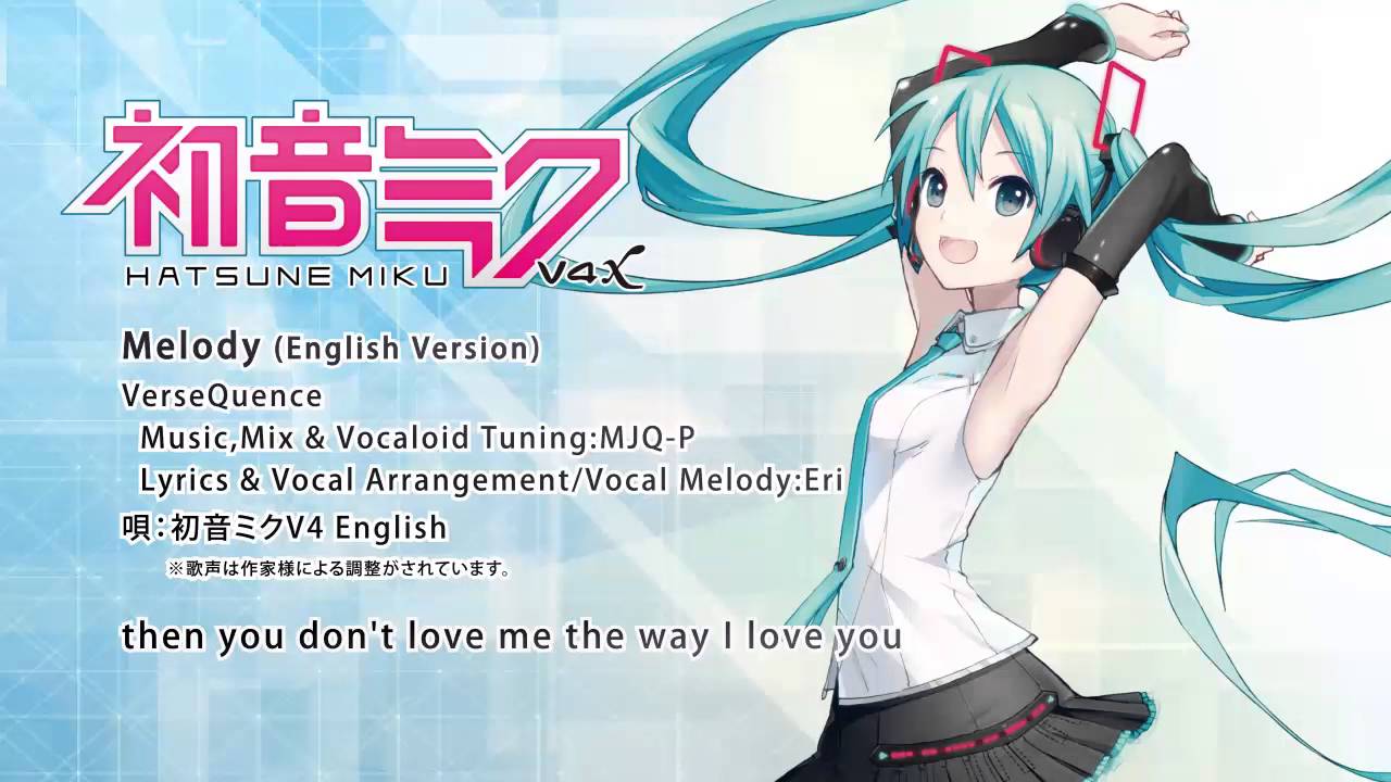 初音ミク V4X (incl. English) | 製品詳細・購入 | VOCALOID SHOP