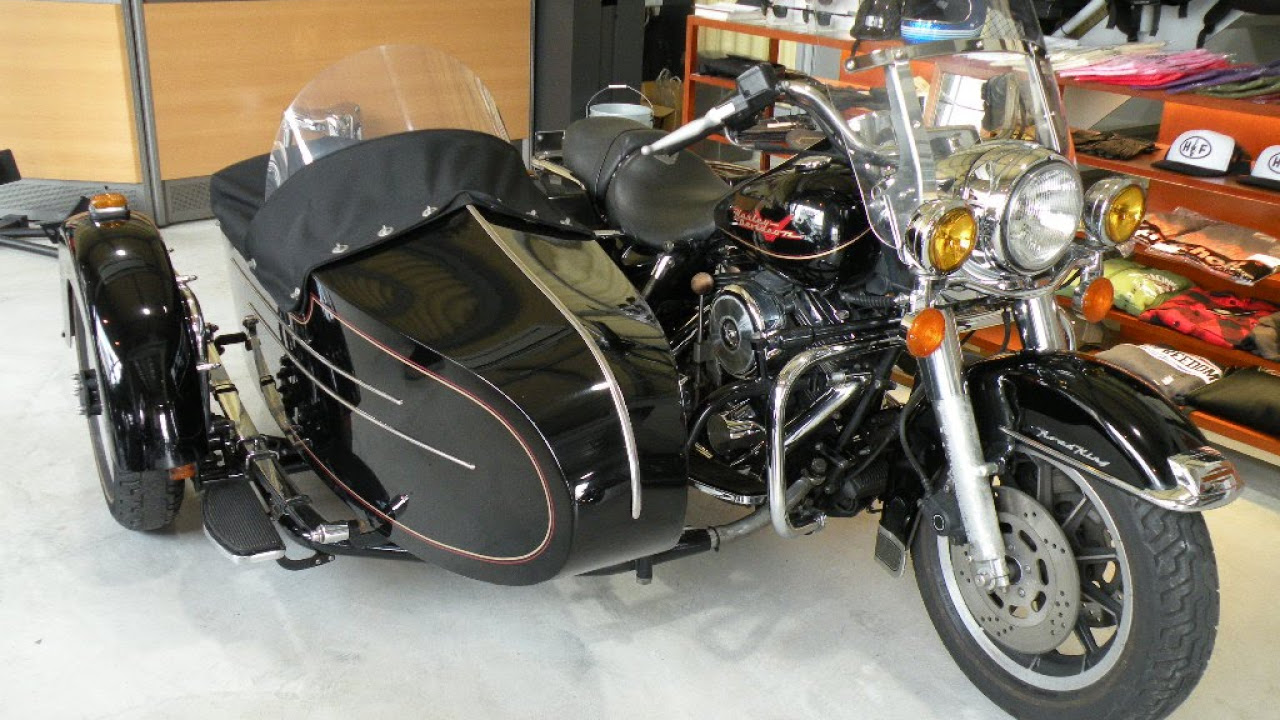 ハーレーダビッドソンFLHR + リバティサイドカー ☆ Sun motorcycles