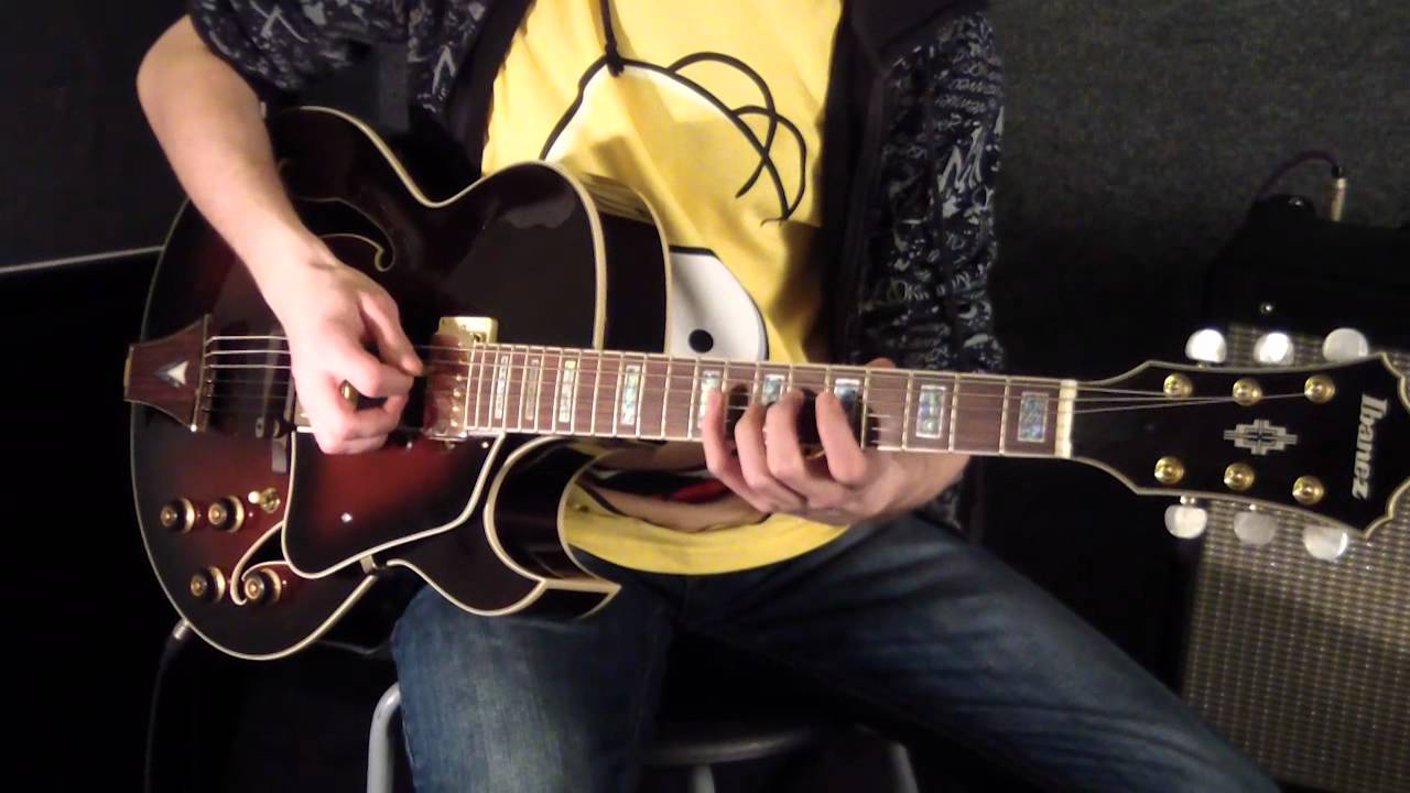 Струнодер 2.0 - Ibanez AK-95 Jazz Guitar - YouTube