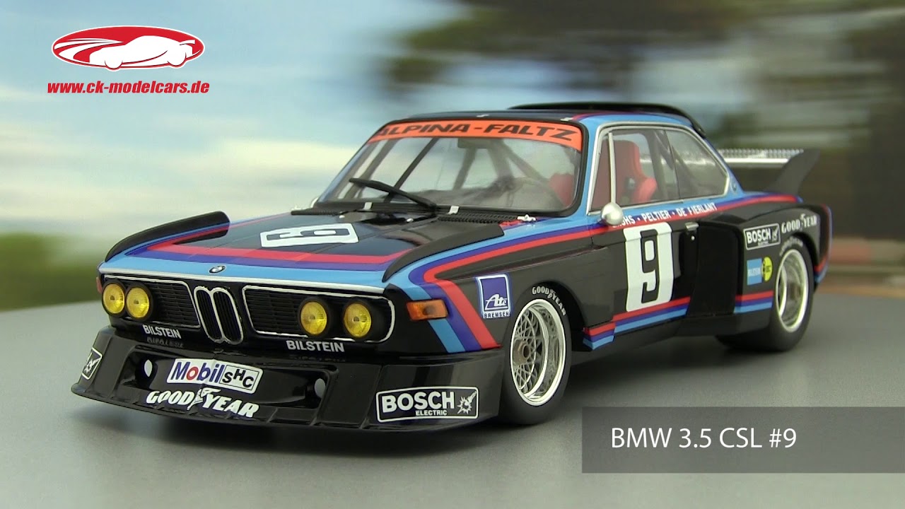 ck-modelcars-video: BMW 3.5 CSL #9 Alpina Faltz 1000km Nürburgring