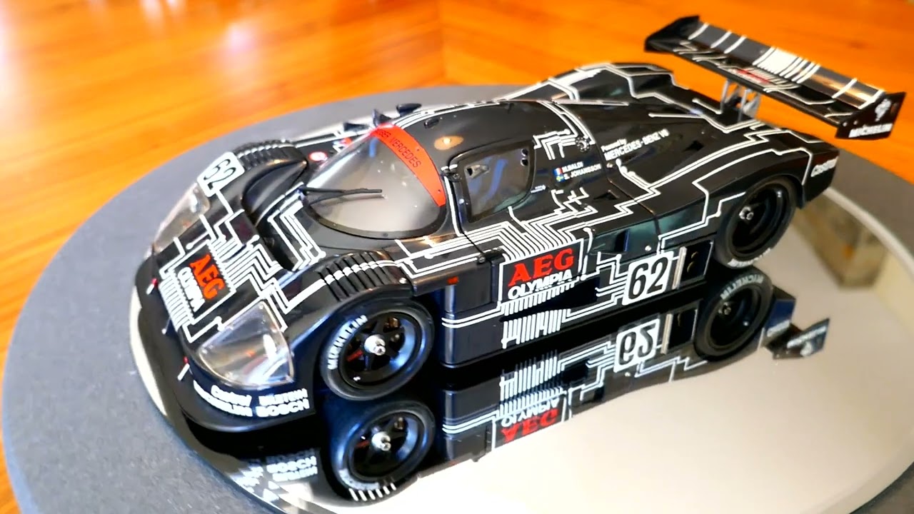 Sauber Mercedes C9 by Exoto 1/18 scale - YouTube