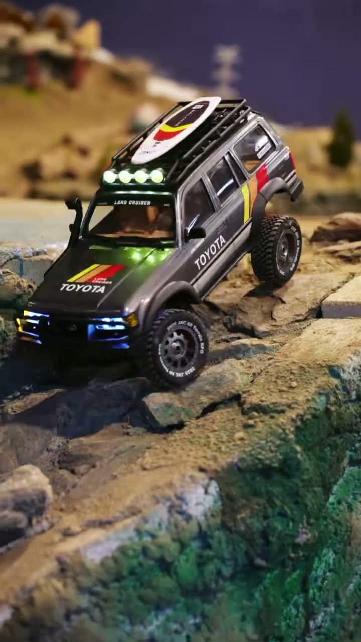 公式ライセンス】1/12 RC ランドクルーザー LC80 クローラー 4WD