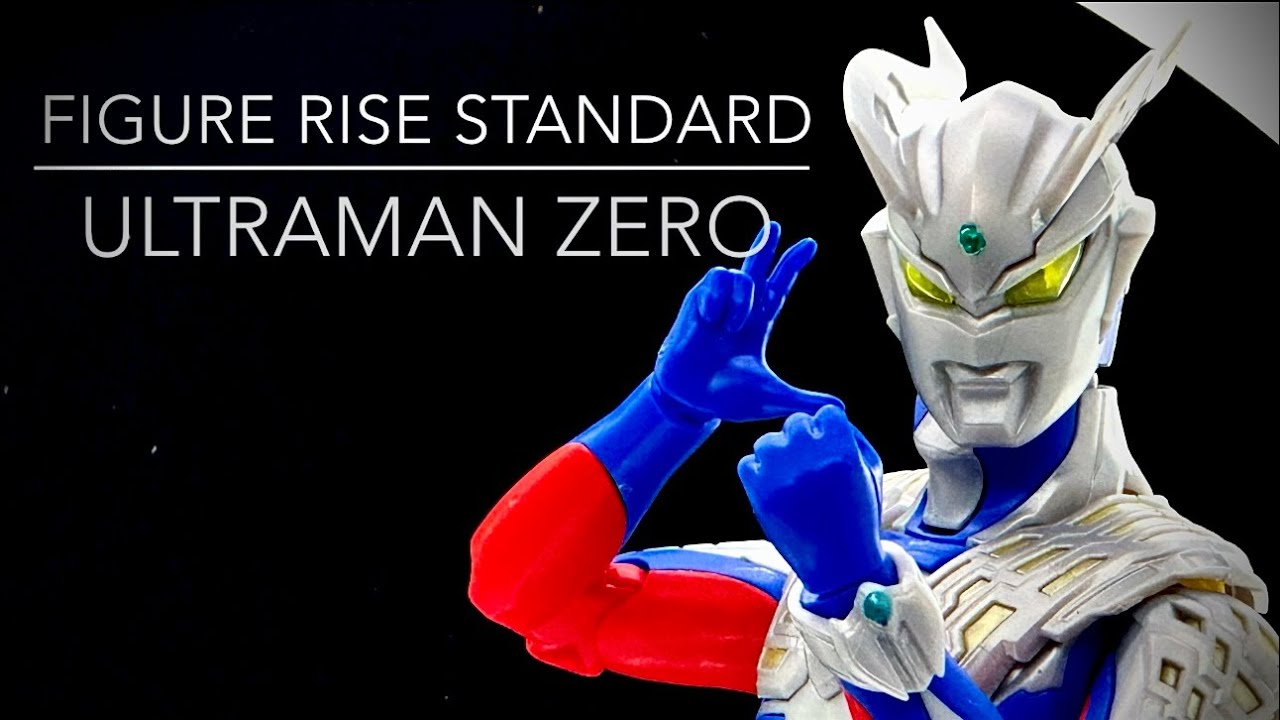 Ultraman Zero Figures Rise Standard Model Kit Review #ultraman