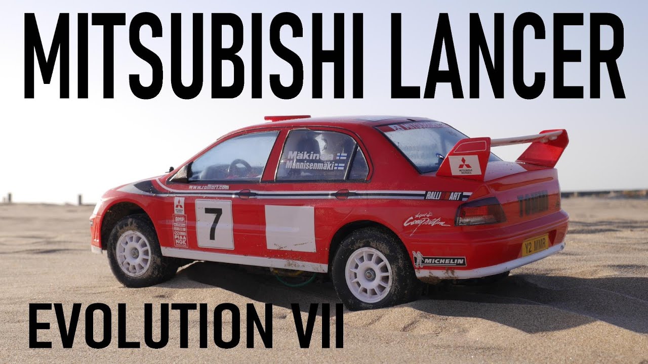 Mitsubishi Evo VII WRC completed!] Comparison of Tamiya's old TL