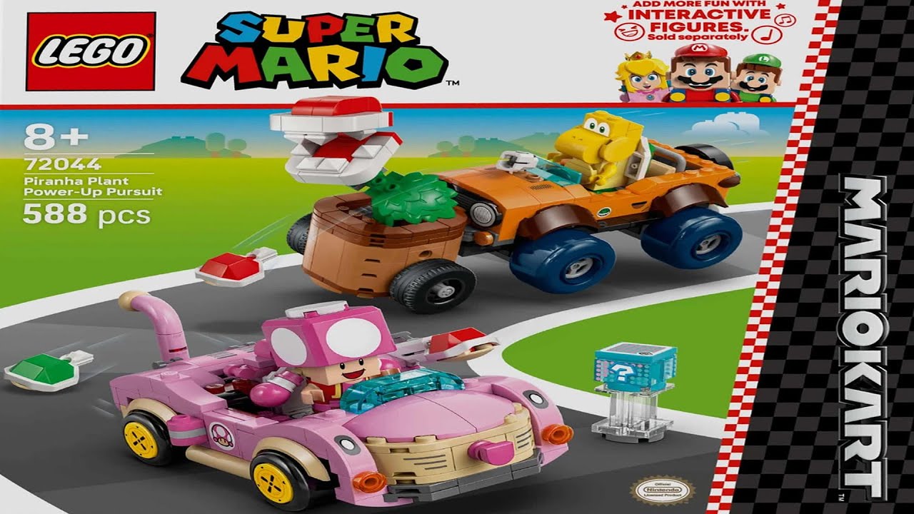 LEGO Instructions - Super Mario - 72044 - Piranha Plant Power-Up