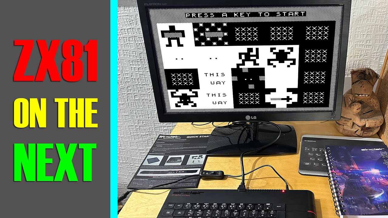 The ZX81 on the Spectrum Next - YouTube