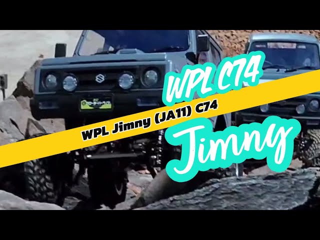 WPL C74 ジムニー 4 Link Kustom RC Crawler park run！ - YouTube