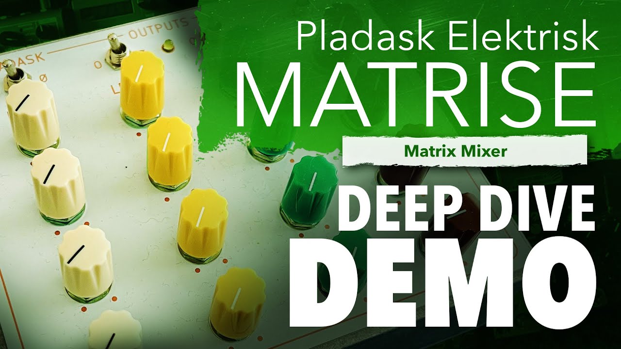 Pladask Elektrisk Matrise Demo - YouTube
