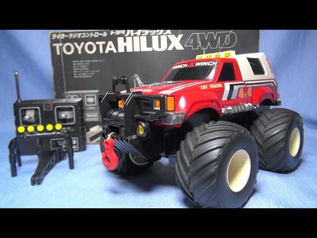 タイヨー ラジオコントロール トヨタ ハイラックス 4WD ウインチ付き