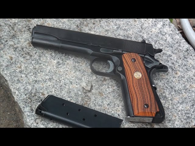 MGC ガバメントS70 SRHW C-tecWキャップカートで発火(モデルガン