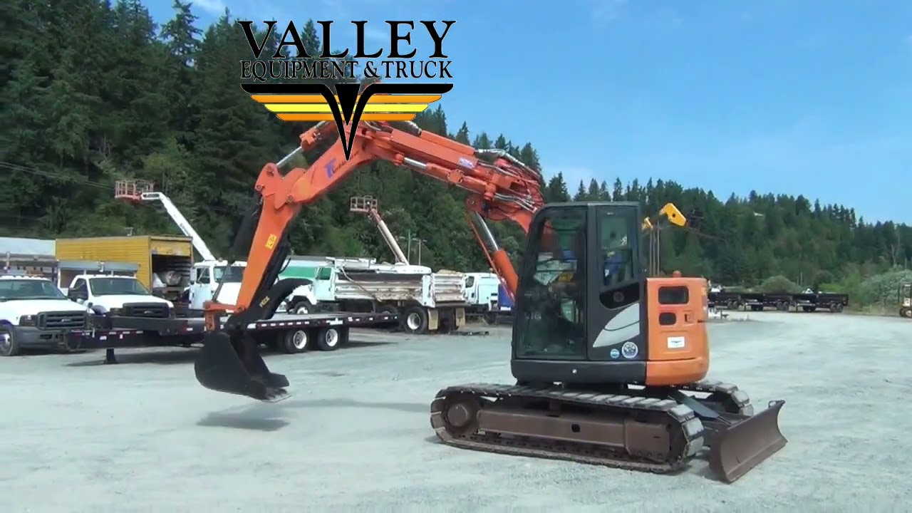 2016 HITACHI ZX75UR 5B 60459 1 - YouTube