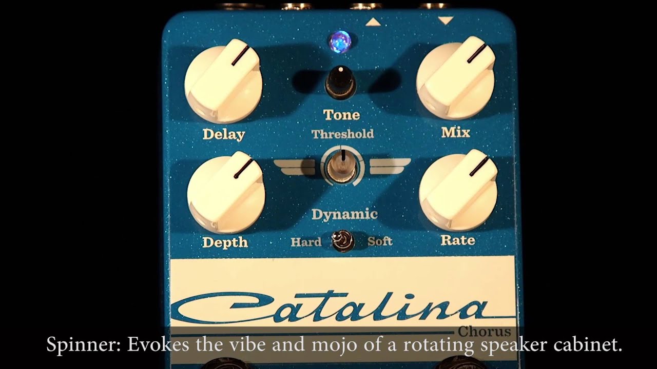 Seymour Duncan Catalina Chorus Pedal - YouTube