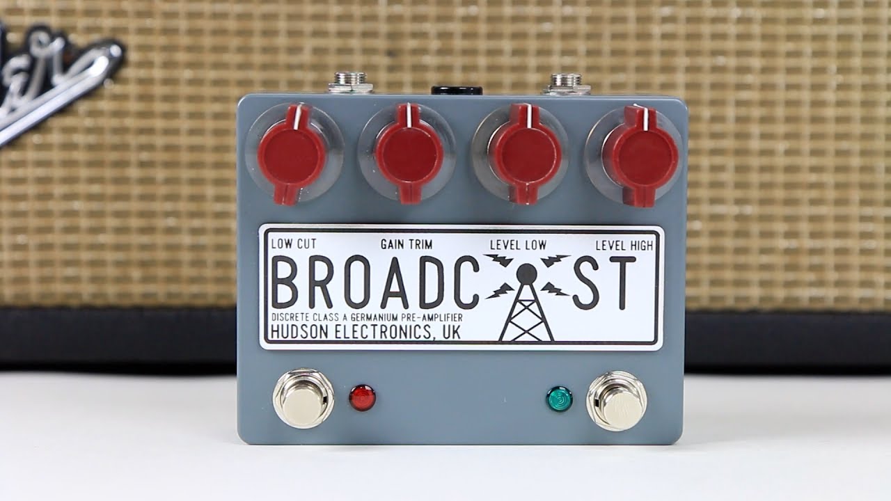 ブースター、オーバードライブ、ファズを専門とするイギリスのペダル