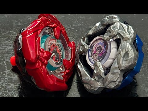 ベイブレードX】コバルトドレイク9-60R(メタルコート:レッド) VS