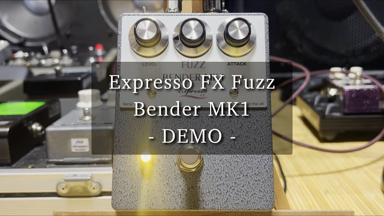 Tonebender MK1 series fuzz pedal! Introducing the Expresso FX Fuzz