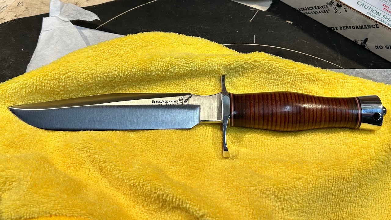 Old School vs. New School Blackjack Knives #BlackjackKnives #EDC