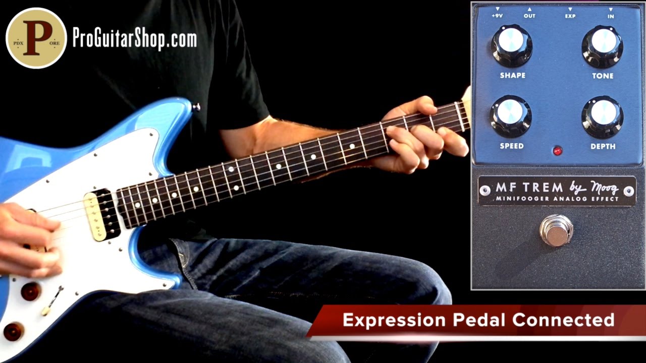 Moog Minifooger Tremolo - YouTube