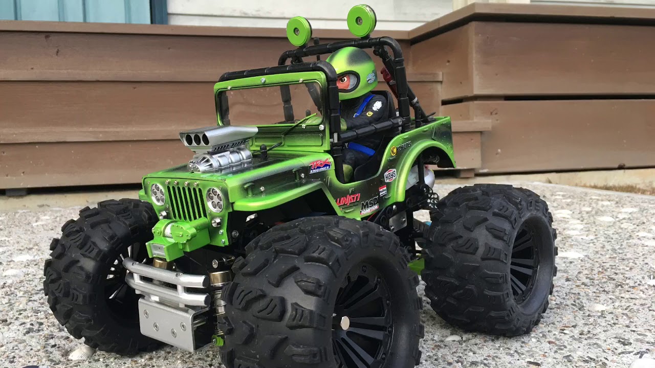 ワイルドウイリー2 カスタム！Big tire WR-02 Wild willy2 tamiya