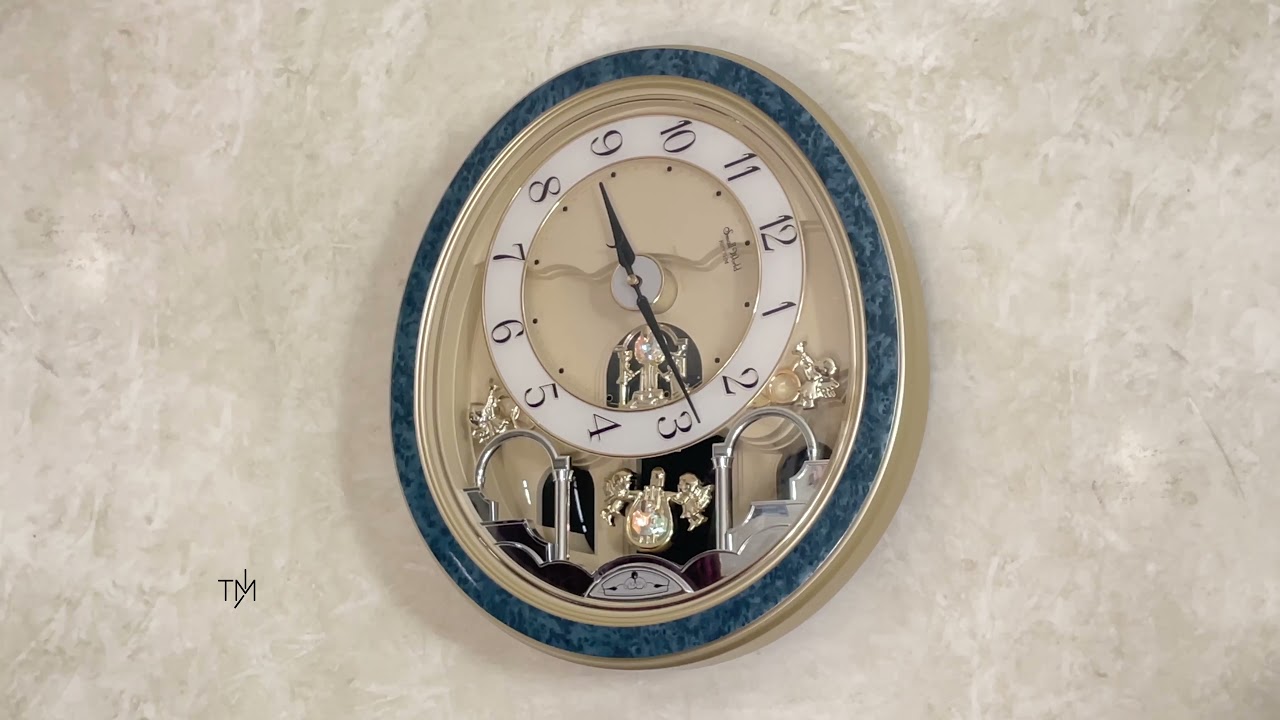 RHYTHM スモールワールドローティ (Small World Roti) Clock