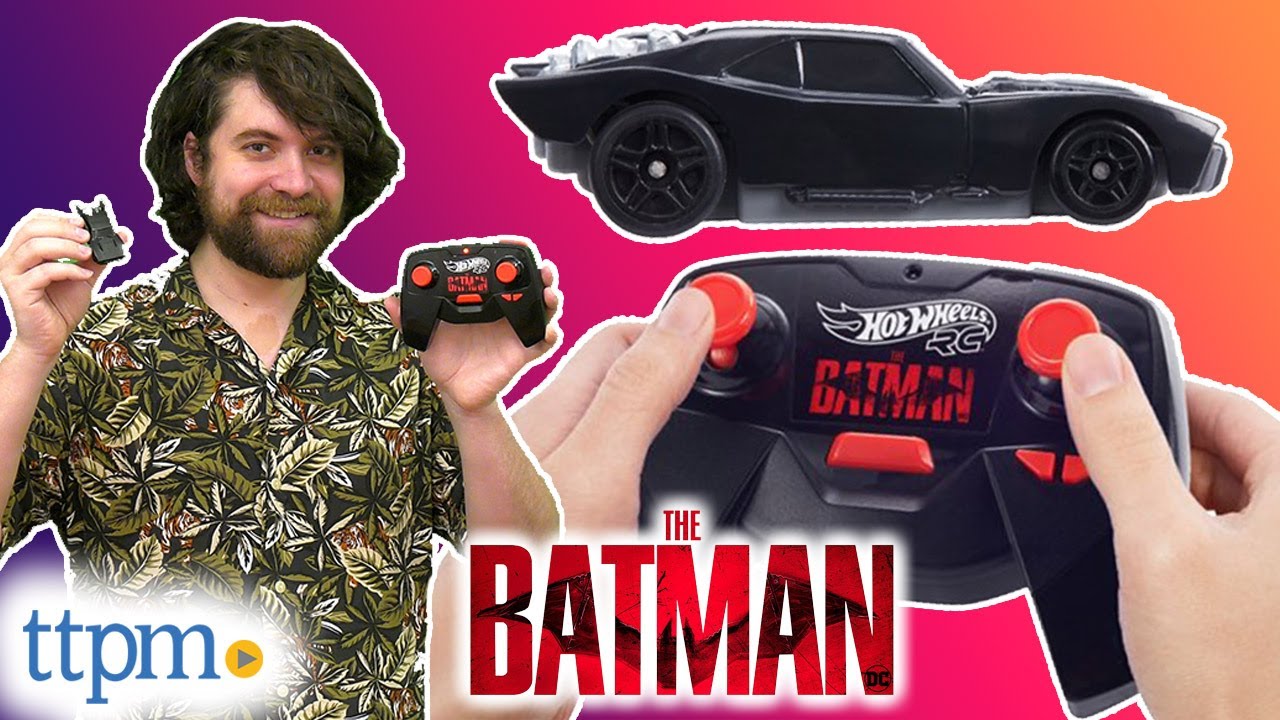 Hot Wheels RC The Batman Batmobile from Mattel Review! - YouTube