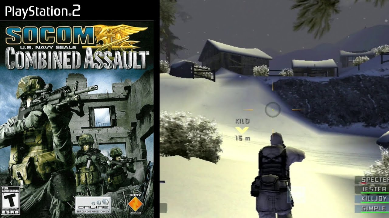 SOCOM U.S. Navy SEALs: Combined Assault  (PS2) Gameplay - YouTube