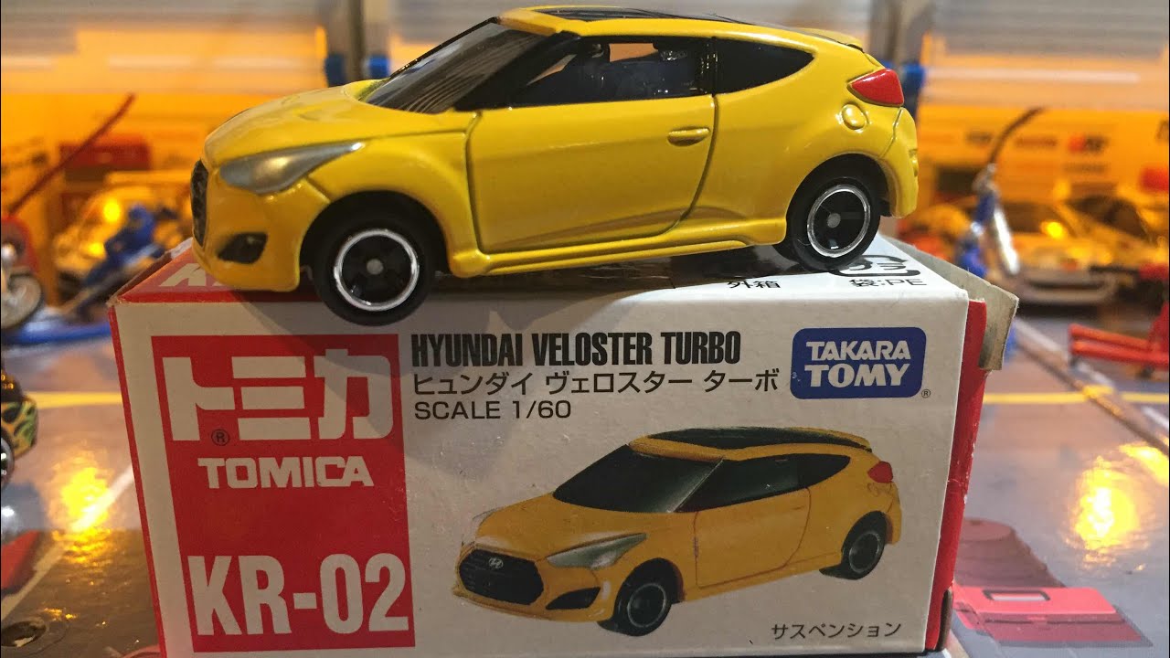 韓国トミカ限定 ヒュンダイ・ヴェロスターターボ、ジェネシス