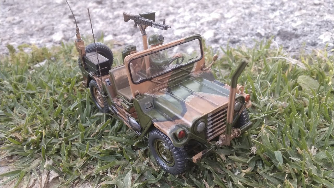 M151A2 Ford Mutt build 1/35 scale (Tamiya 35123) - YouTube