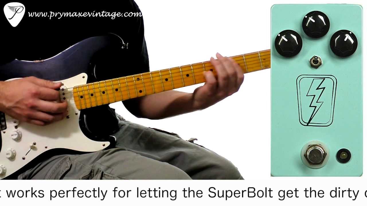 JHS Pedals SuperBolt Overdrive - YouTube