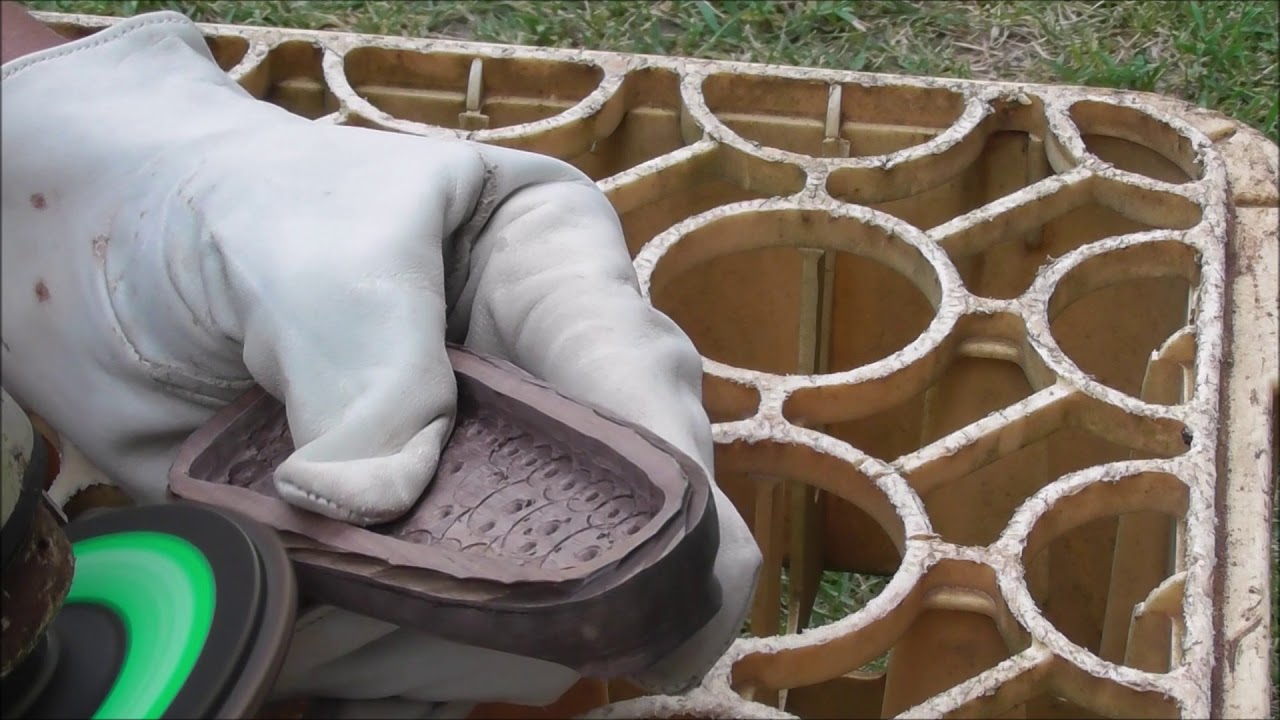 鑑賞石の台座製作 part3 - YouTube