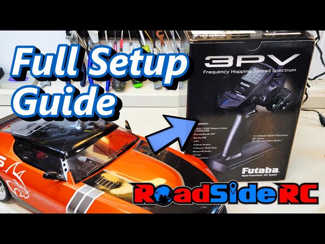 How to Install and Setup the Futaba 3PV for RC Drifting - YouTube