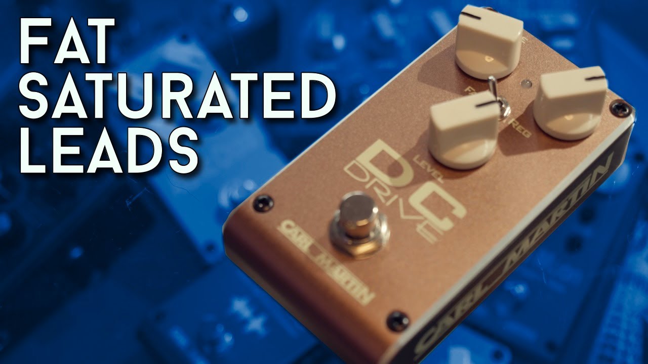 The thickest leads! Carl Martin DC Drive - YouTube