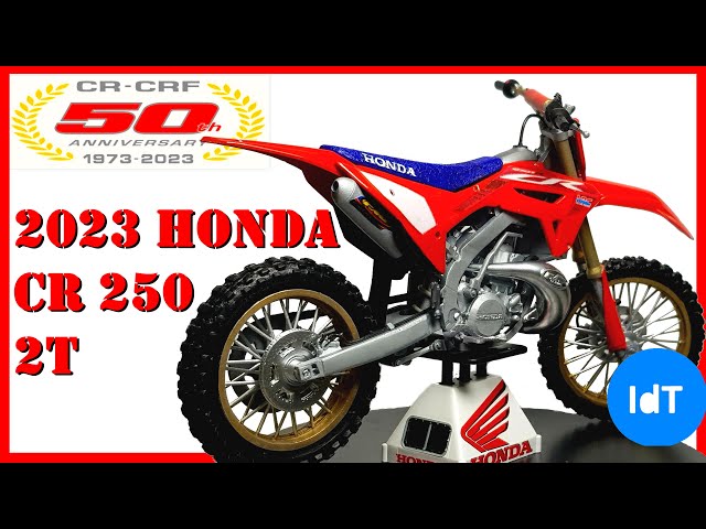 Honda CR 250 2023 50th Anniversary Edition build (3d printed 1:12