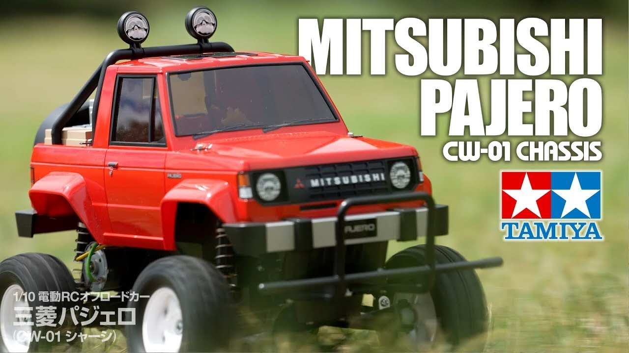 Tamiya 58727 Mitsubishi Pajero CW 01 - YouTube