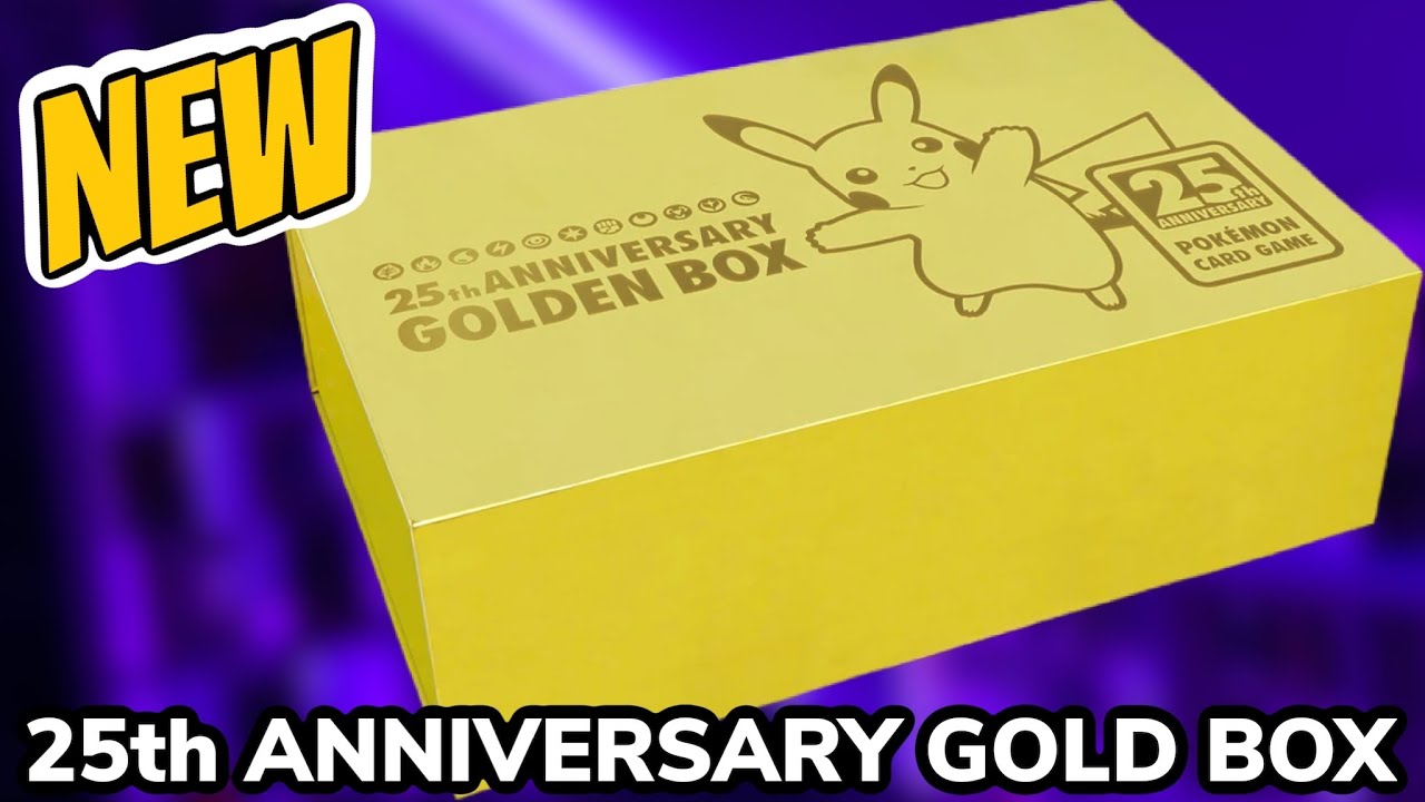 POKEMON GOLDEN BOX 25TH ANNIVERSARY! Whats Inside? $650!!! - YouTube