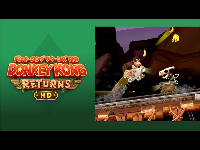 ドンキーコング リターンズ HD【BGM】「ドロぬまのトロッコ」 - YouTube