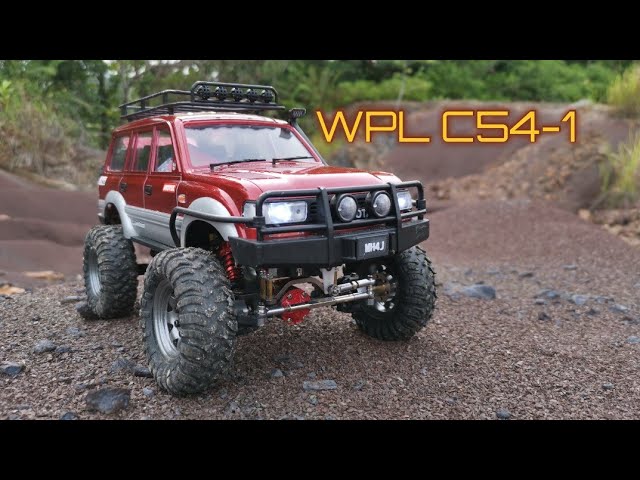 Conversion WPL C24 to WPL C54 Hard bodyshell Toyota LC80 Mini