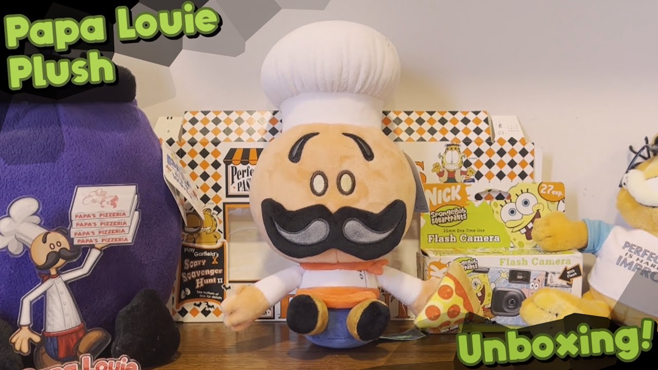 Unboxing the Papa Louie Plush! - YouTube