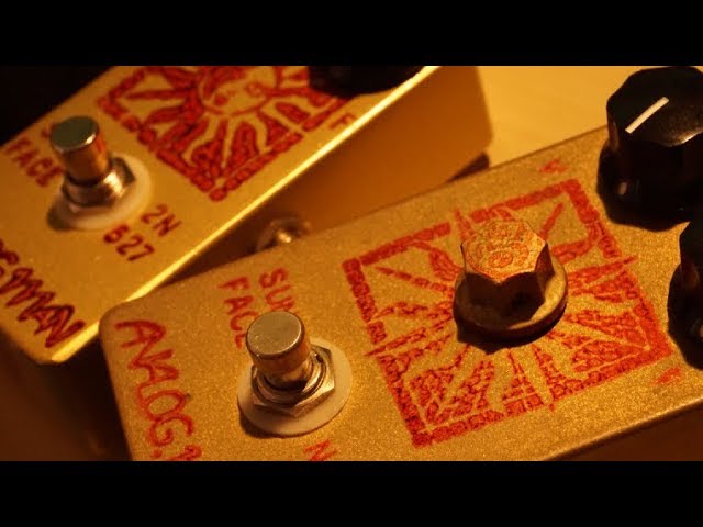 個人的No.1ペダル Analogman Sunface 【NKT275（WhiteDot）/2N527