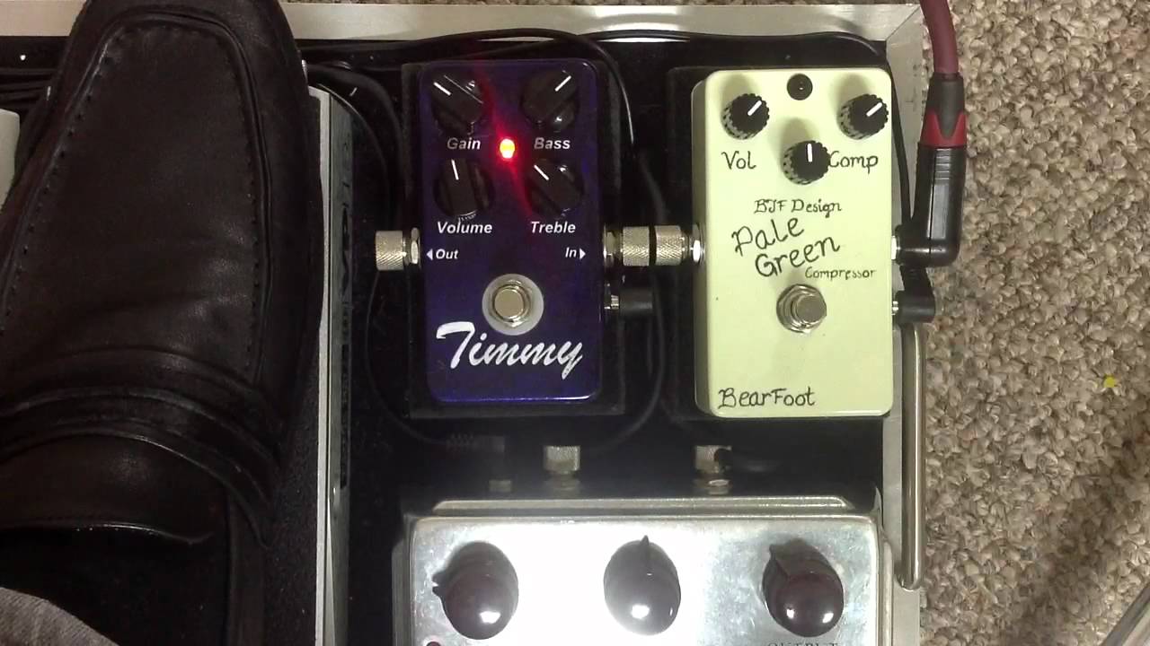 Bearfoot fx Pale Green Compressor - YouTube
